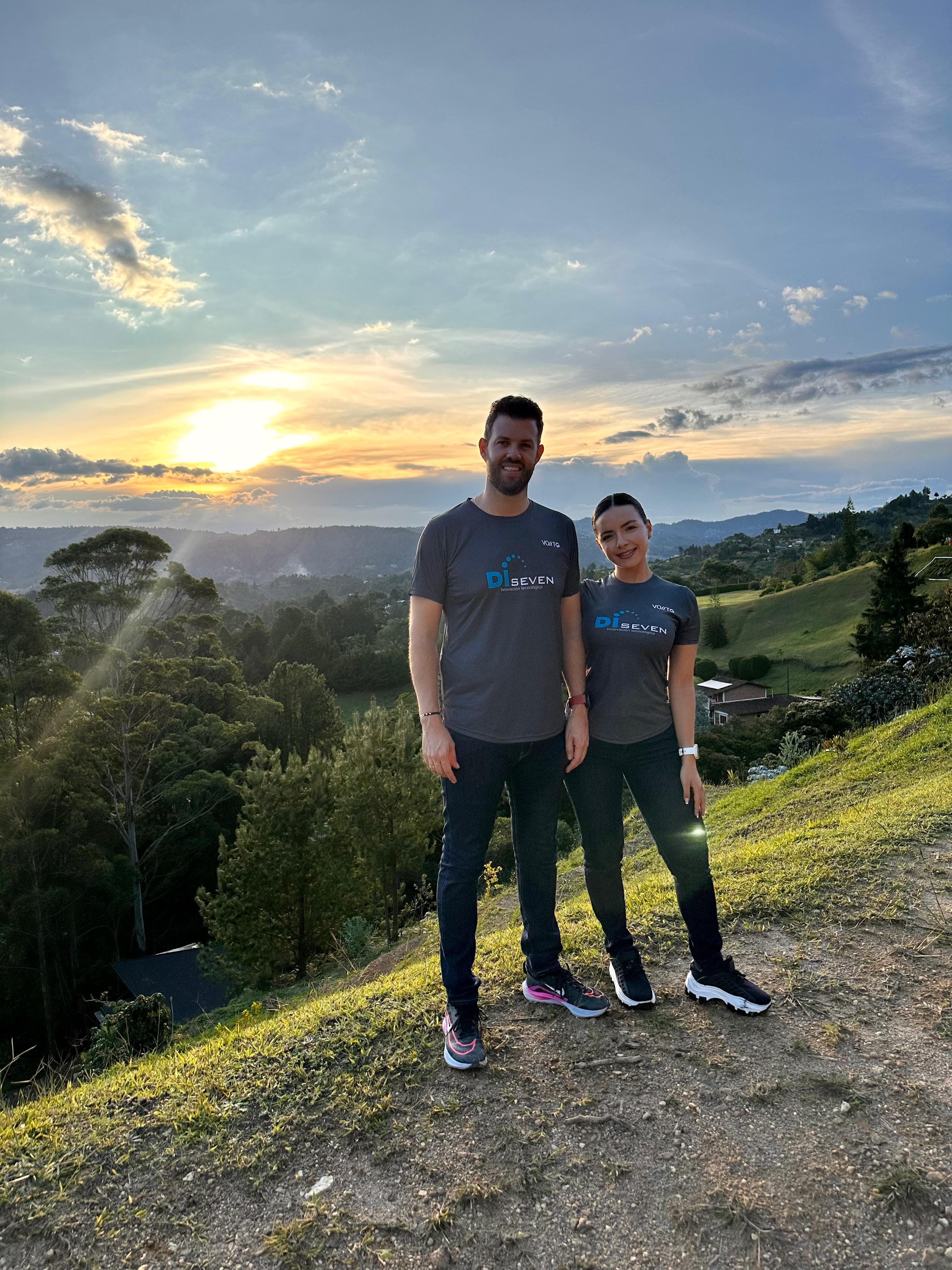 Diego y Eliana, fundadores de Diseven